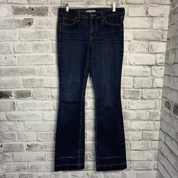 Rich & Skinny Dusty Star Dark Wash Denim Bootcut Long Jeans - Picture 1 of 16